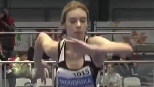 田径美女比赛抓拍