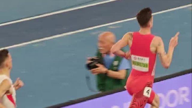 南京世界田联室内锦标赛 完整的超越过程，太强了
