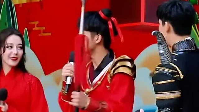 当迪丽热巴遇到张新成哈哈哈