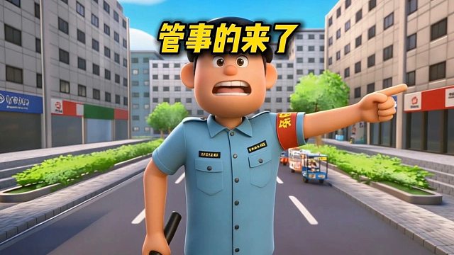 快跑，来收过车摊啦