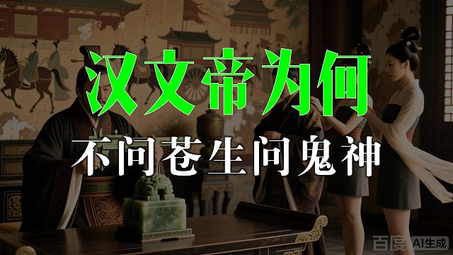 【歪掰的王莽】07 汉文帝“不问苍生问鬼神”第4版本解码