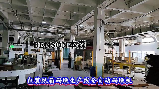 包装纸箱码垛生产线全自动码垛机