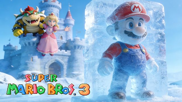 超级马里奥3，救公主也得先穿棉裤啊