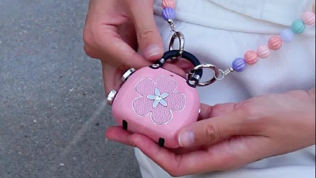 终于有马卡龙小包包音响啦！