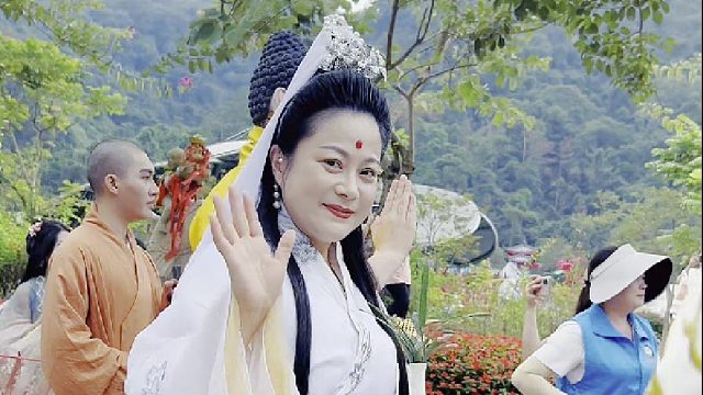 哪有什么四季，遇见您，四季如春，东莞观音山来了就好！