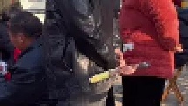 甘蔗呢怎么变成竹竿了？