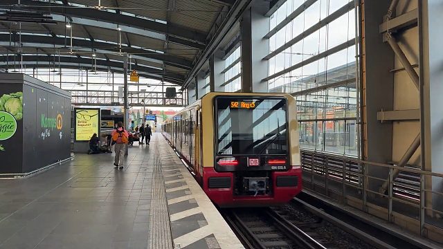 施普雷河畔 德国柏林城市快铁S-Bahn全部线路