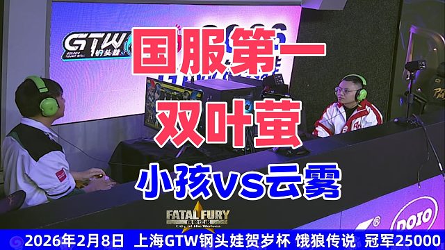 谁才是国服第一双叶萤？是小孩还是云雾？饿狼传说