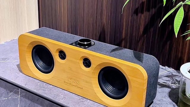 它让小户型秒变私人音乐厅！DOSS声浪竹木音响