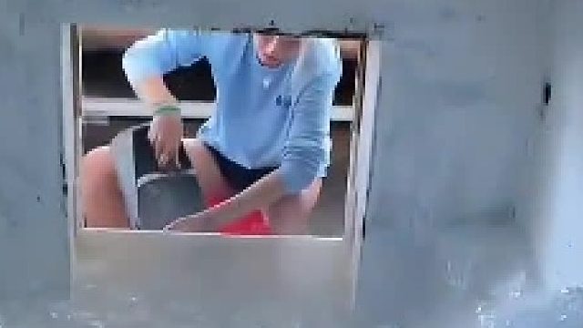 好灿烂的笑