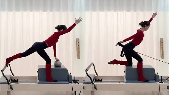 提tun瘦腿普拉提