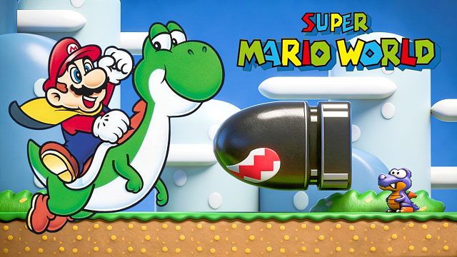 SFC游戏《超级马里奥世界》，有多经典无需多言