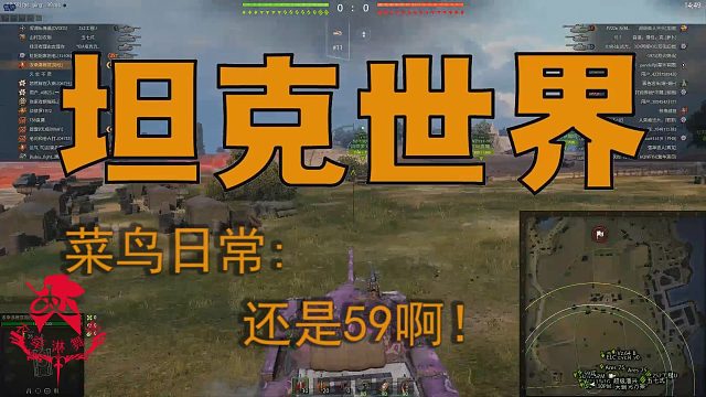 坦克世界—菜鸟日常：还是59啊!