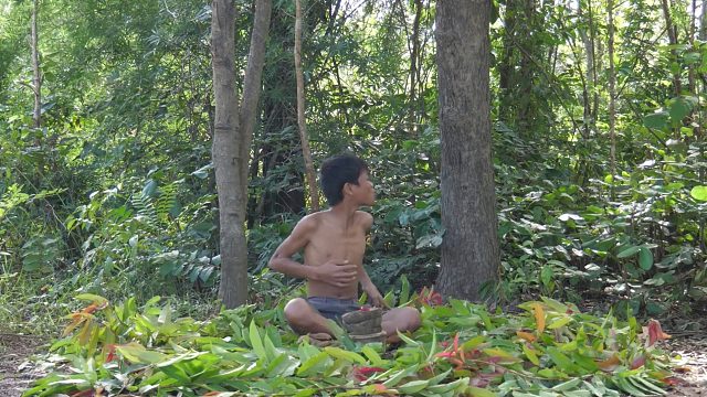 20260211原始技术-丛林烤猪头