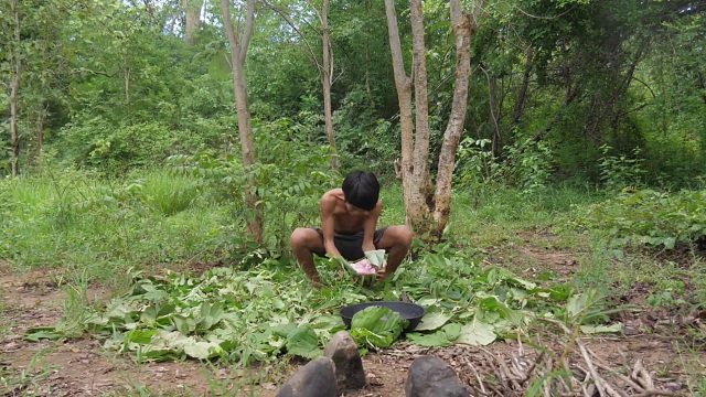 20260211原始技术-烹饪和红烧五花肉的晚餐
