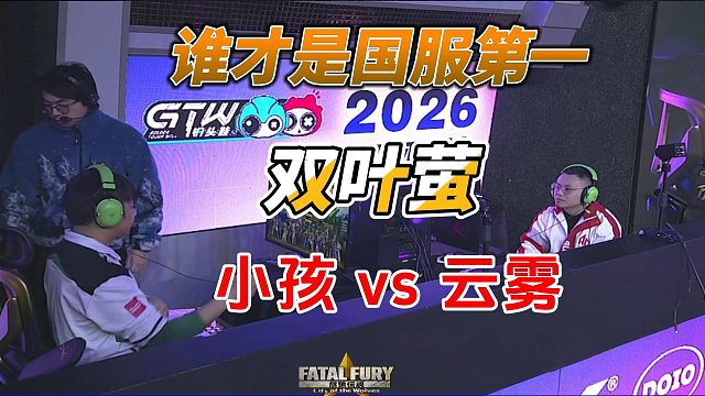 我才是国服第一双叶萤！小孩vs云雾 饿狼传说