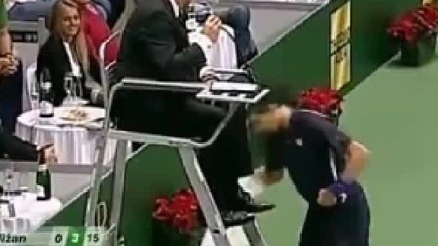 当德约科维奇模仿威廉姆斯