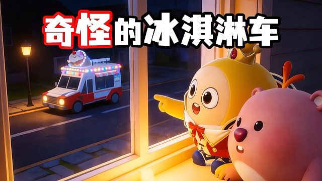凌晨出现的冰淇淋车，会有什么故事呢？
