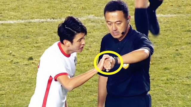 中超名场面：裁判提前30秒结束比赛，梅州上下都不干了！