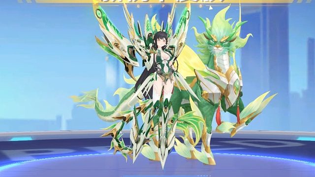 QQ飞车朕哥：芝士的招财玉如意皮肤！至尊火麒麟首个机娘皮肤