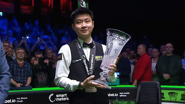 赵心童夺冠制胜局！贴库长台准进吓坏希金斯，这准度太不讲理了！