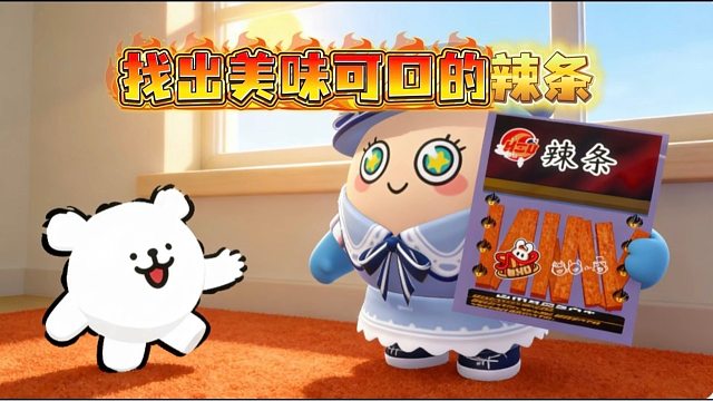 妈妈居然把我心心念念的辣条给藏起来了！（找出被藏起来的辣条）