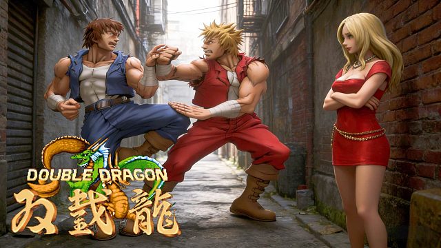 FC游戏《双截龙》，嫂子别回头