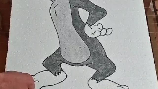 切割泡沫板解压声控助眠视频