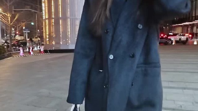 上海街拍。春子