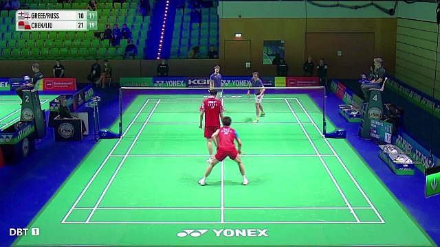 陈柏阳/刘毅21:10，21:11获胜