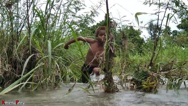 20260226 原始技术 - Kmeng Prey - 遇见鱼&煮红鱼吃美味