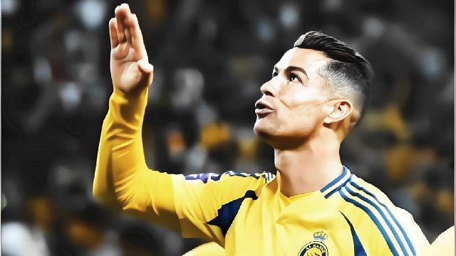 第965球！41岁C罗点射连续4场破门，秀盖帽新庆祝动作