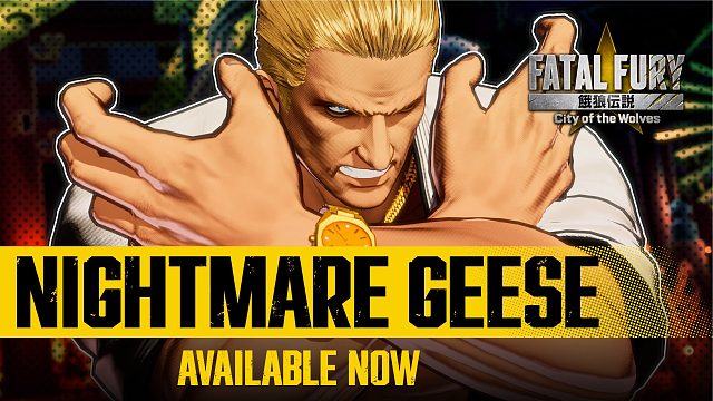 《饿狼传说：群狼之城》季票2 DLC「噩梦吉斯」上线PV