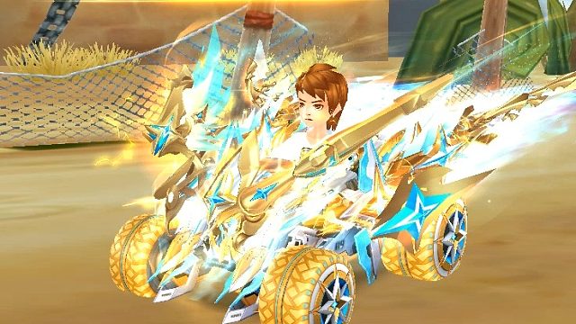 QQ飞车朕哥：年限S车至曜耀虎专属特效宠物！六人骑宠开大喷