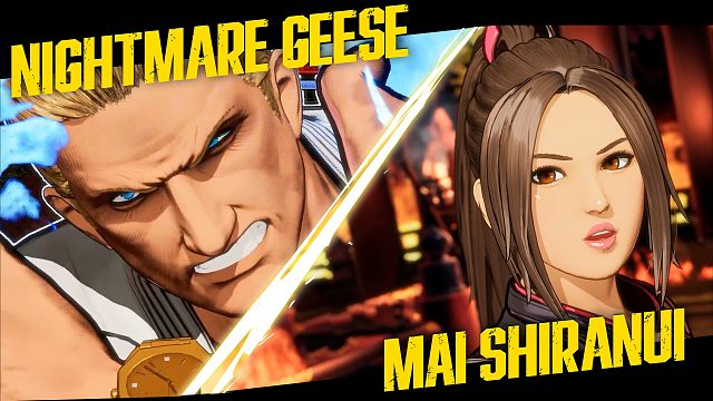 《饿狼传说：群狼之城》「噩梦吉斯VS不知火舞」开发人员对战演示