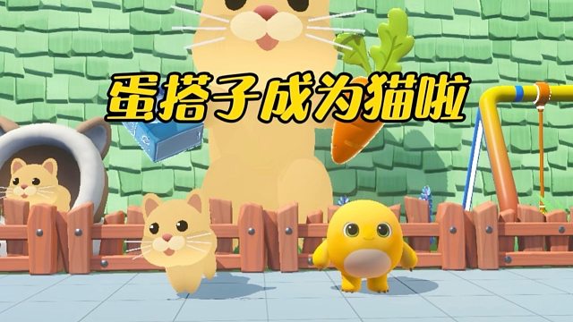 蛋搭子？错啦，是猫搭子
