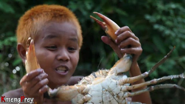 20260226 原始技术-Kmeng Prey-Cacth大蟹用椰子烹饪食谱吃得美味