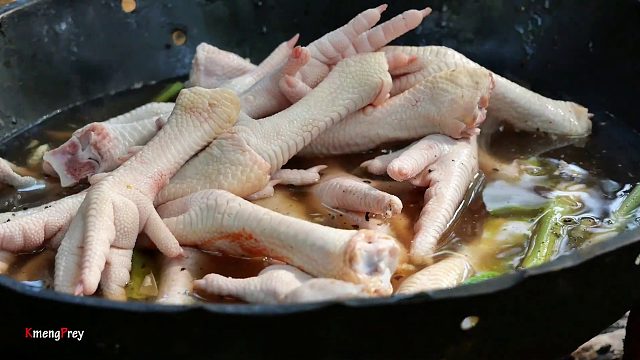 20260226 原始技术-煮鸡腿吃起来美味-Kmeng Prey