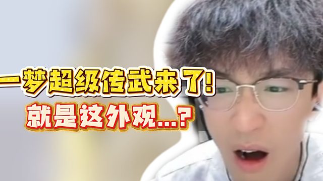 一梦超级传武来了！就是这外观...？