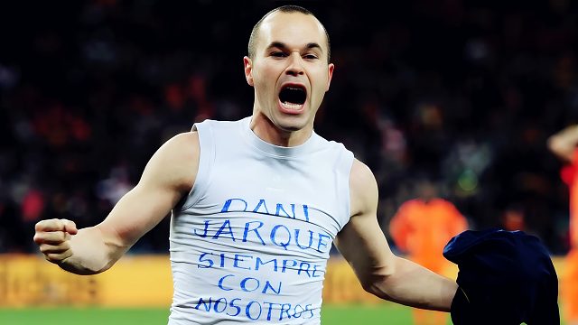 伊涅斯塔名场面：加时赛绝杀，西班牙首夺世界杯冠军！