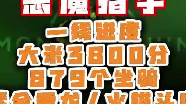 魔兽世界恶魔猎手大米3800分879坐骑