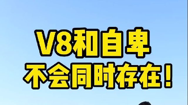 V8和自卑不会同时存在！男人的终极快乐！