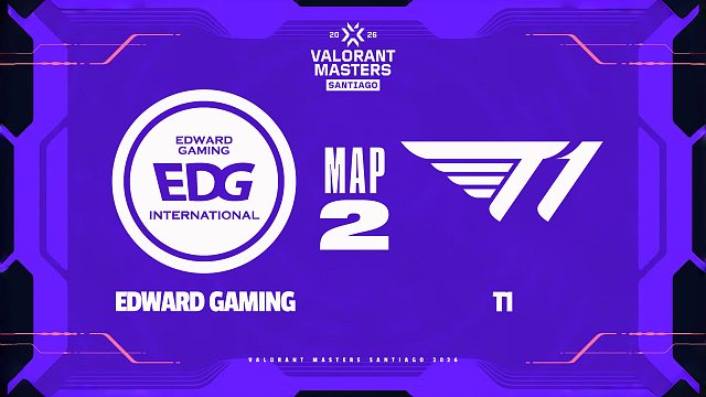[无畏契约圣地亚哥大师赛]【EDG vs T1】图二速看