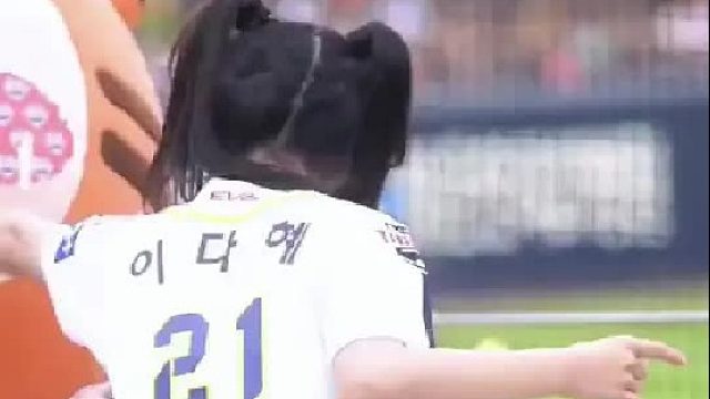 李多惠韩国啦啦队，双马尾合集
