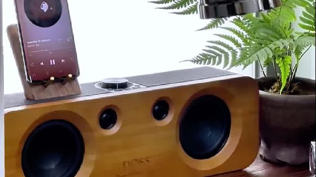 一听就爱上！DOSS声浪原木音响