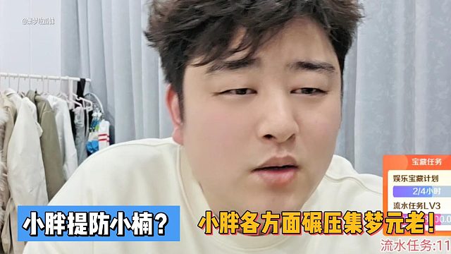 小胖提防小楠？小胖放话各方面碾压集梦元老！