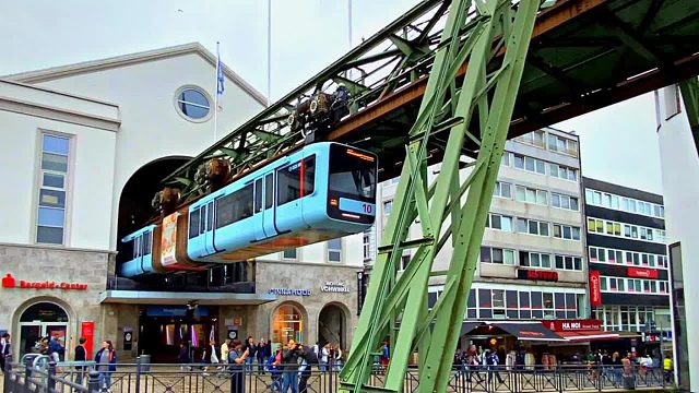 德国伍珀塔尔悬挂式单轨电车Schwebebahn