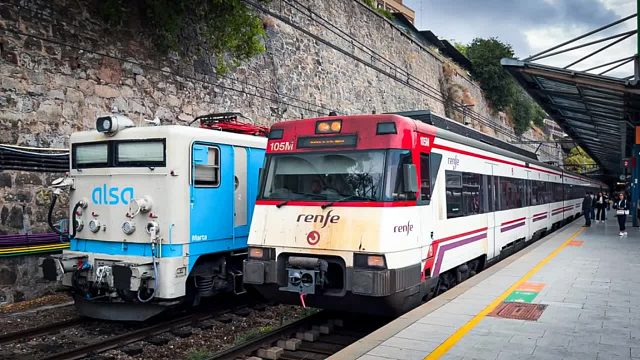世界书都 西班牙马德里郊区列车Cercanías
