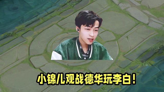 小锦儿观战德华玩李白！