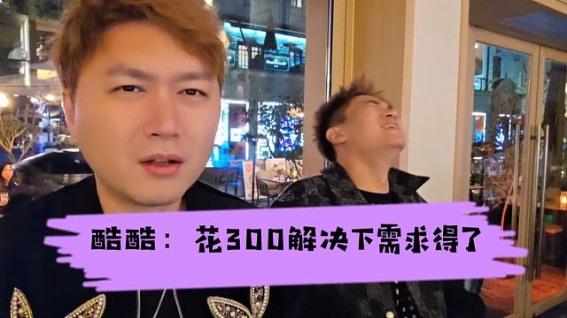酷酷：花300解决下需求得了，花78百在这里干啥呢